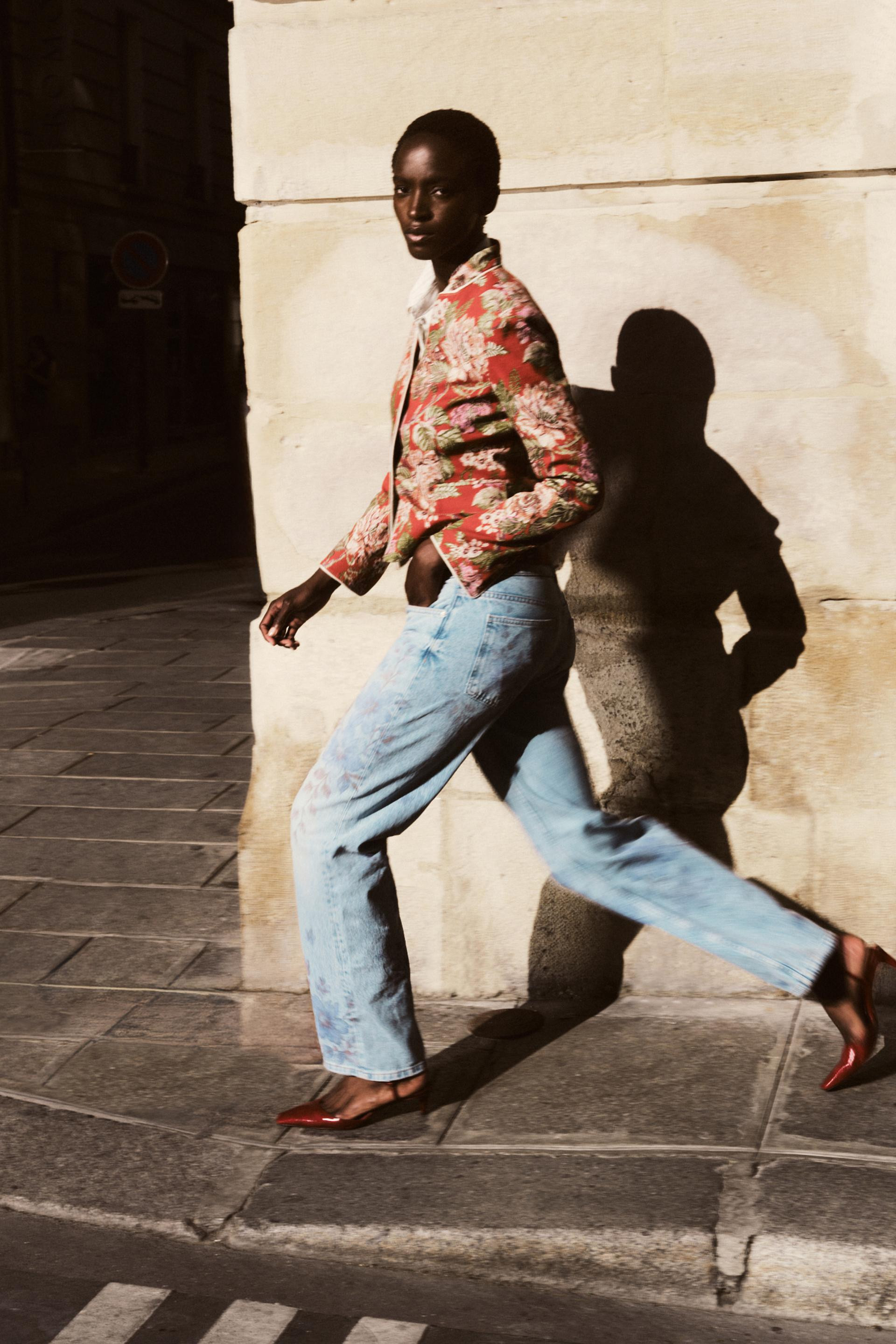 FLORAL PRINT BLAZER | Zara US