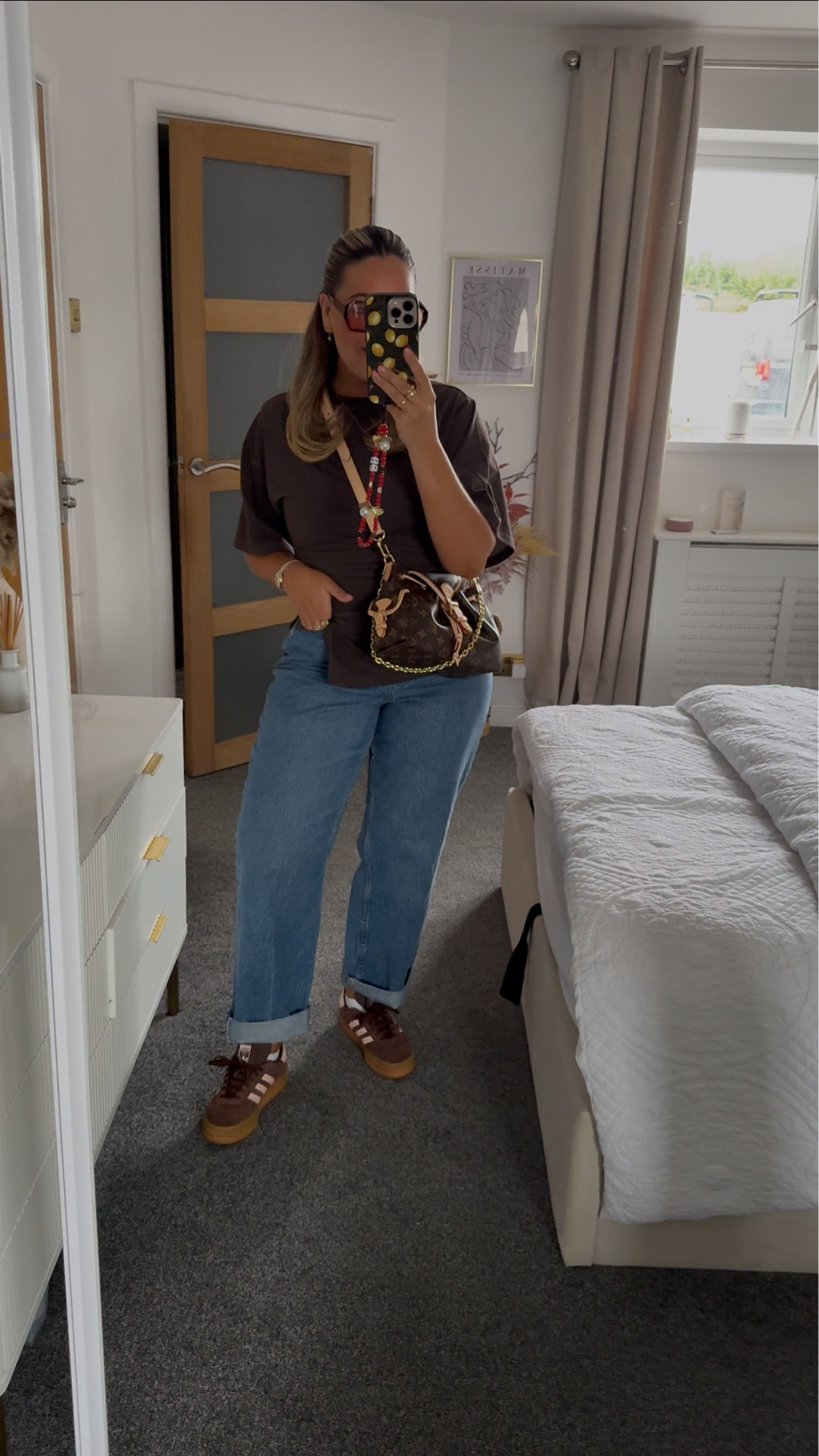 The comfiest, easiest everyday outfit. Asymmetric T-shirt that flatters your figure & jeans that fit a big bum & small waist. 

Wearing size medium in T-shirt.
Wearing size 29 regular in jeans (uk size 13) for reference. 

#LTKjeans #LTKuk #LTKautumn