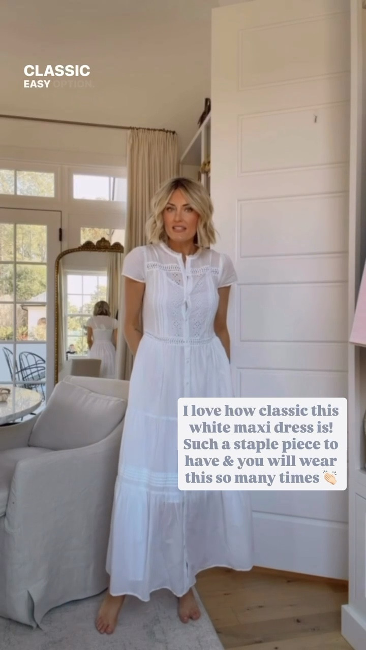 This is such a cute spring dress for under $50! I love the detailing! Wearing XS. 

Loverly Grey, Target find, Target fashion, white dress, maxi dress, spring dress, spring fashion, spring outfit ideas 

#LTKootd #LTKSeasonal