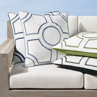 James Indoor/Outdoor Pillow Cover | Frontgate