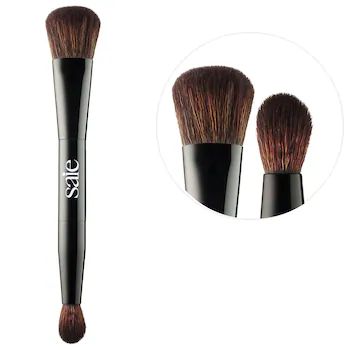 The Double-Ended Sculpting Brush - Saie | Sephora | Sephora (US)