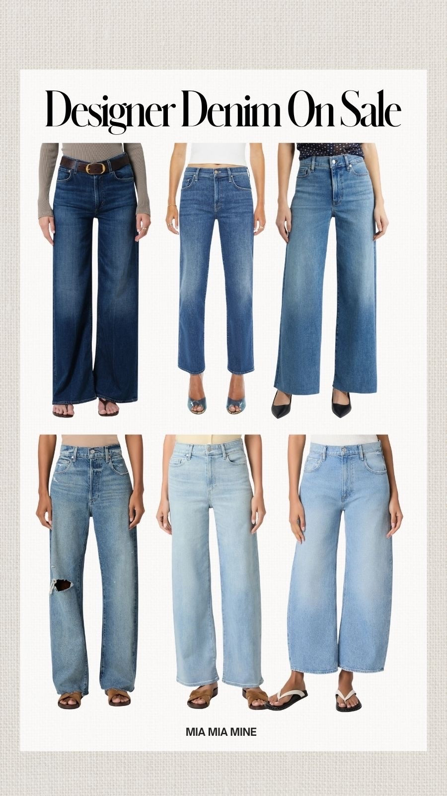 Designer denim on sale at Nordstrom
Save up to 40% off mother, Paige and frame denim!

#LTKPetite #LTKOver40 #LTKSaleAlert