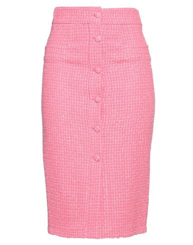 Pinko Woman Midi skirt Magenta Size 4 Cotton, Acrylic, Polyamide | YOOX (US)