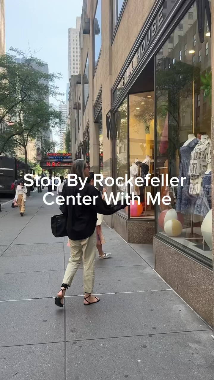 Stop by Rockefeller Center With Me 

#LTKStyleTip #LTKShoeCrush #LTKVideo