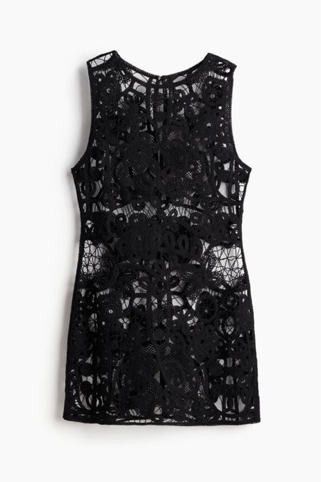 Black crochet dress - only $35! 
.
Swimsuit cover up 

#LTKSeasonal #LTKstyletip #LTKfindsunder50