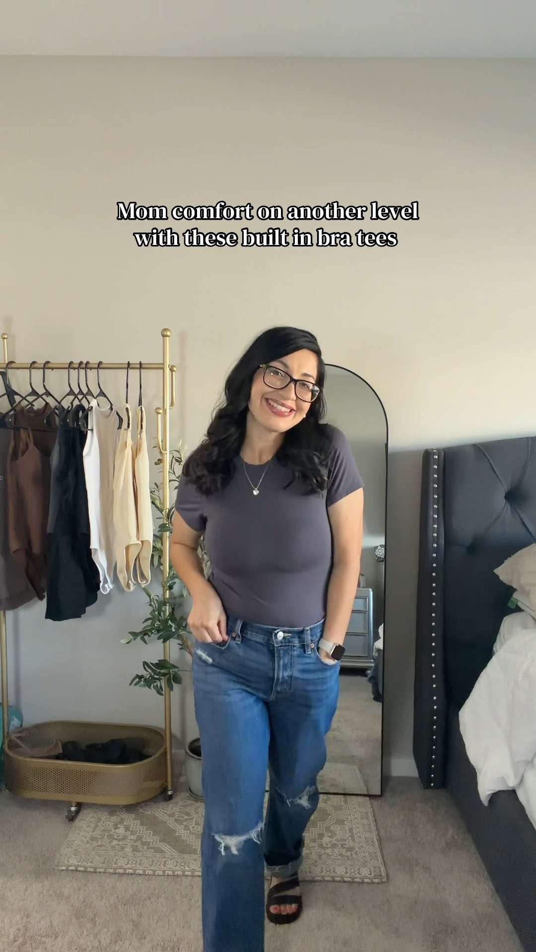 The Klassy Crew Neck Braless T-Shirt is a total game-changer — comfy, flattering, and so easy to wear. Perfect for everyday mom life and busy days on the go. 

 #LTKgrwm #LTKootd #LTKmomlife