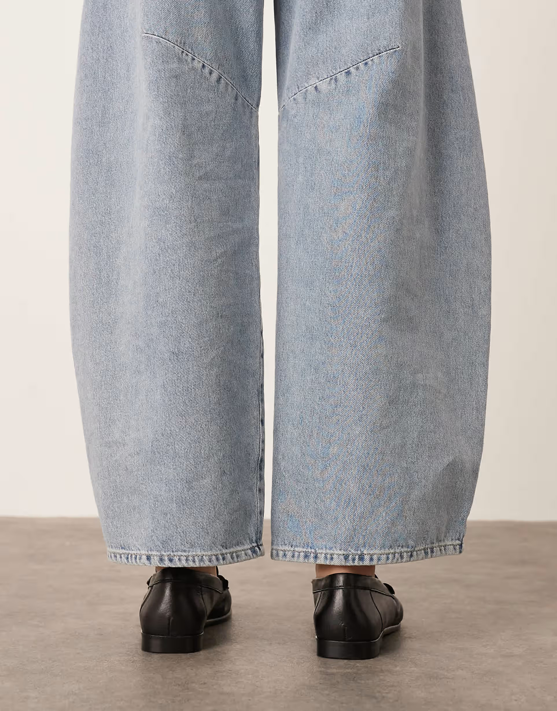 ARRANGE Premium leather loafers in black | ASOS (Global)