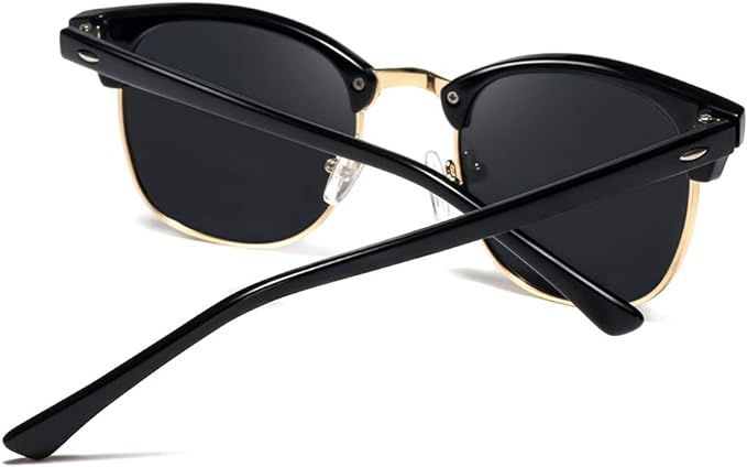 AEVOGUE Polarized Sunglasses For Women And Men Semi Rimless Frame Retro Brand Sun Glasses AE0369 | Amazon (US)