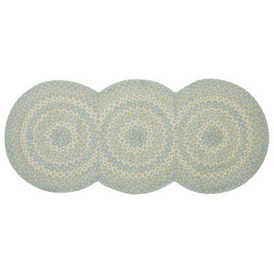 Park Designs Cozy Cottage Braided Blue Indoor Rug Runner 30" x 72" | Target