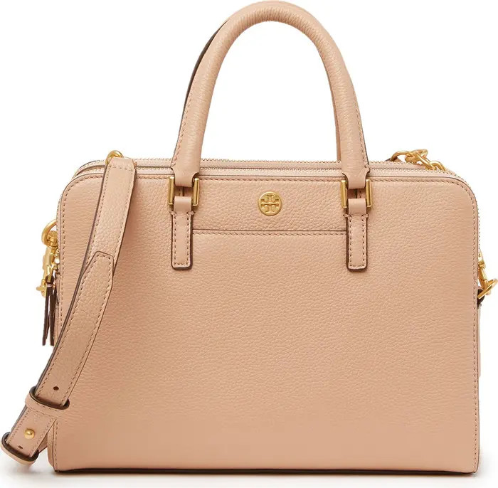 Georgia Small Pebbled Leather Satchel | Nordstrom Rack