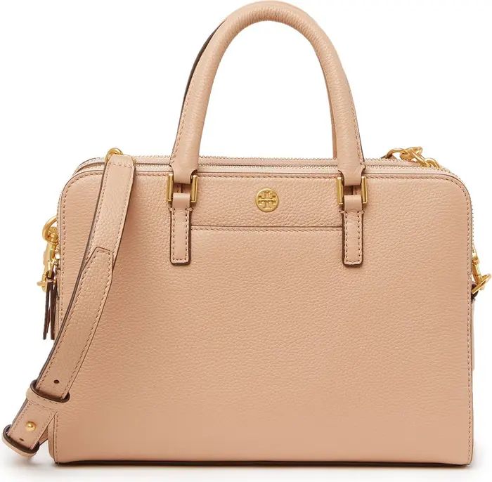 Georgia Small Pebbled Leather Satchel | Nordstrom Rack