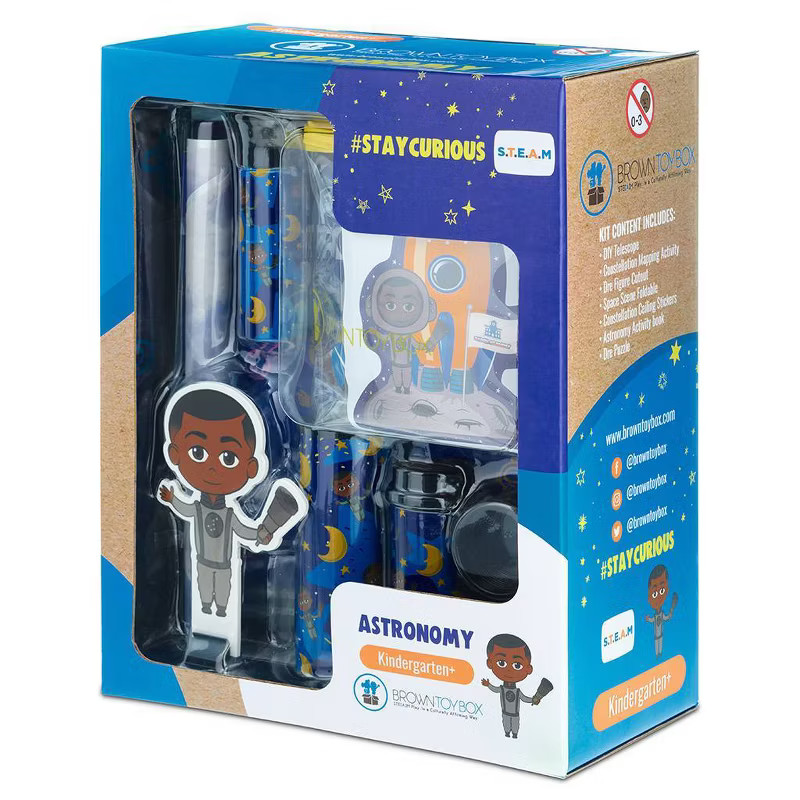Brown Toy Box Dre Astronomy STEAM Kit | Target