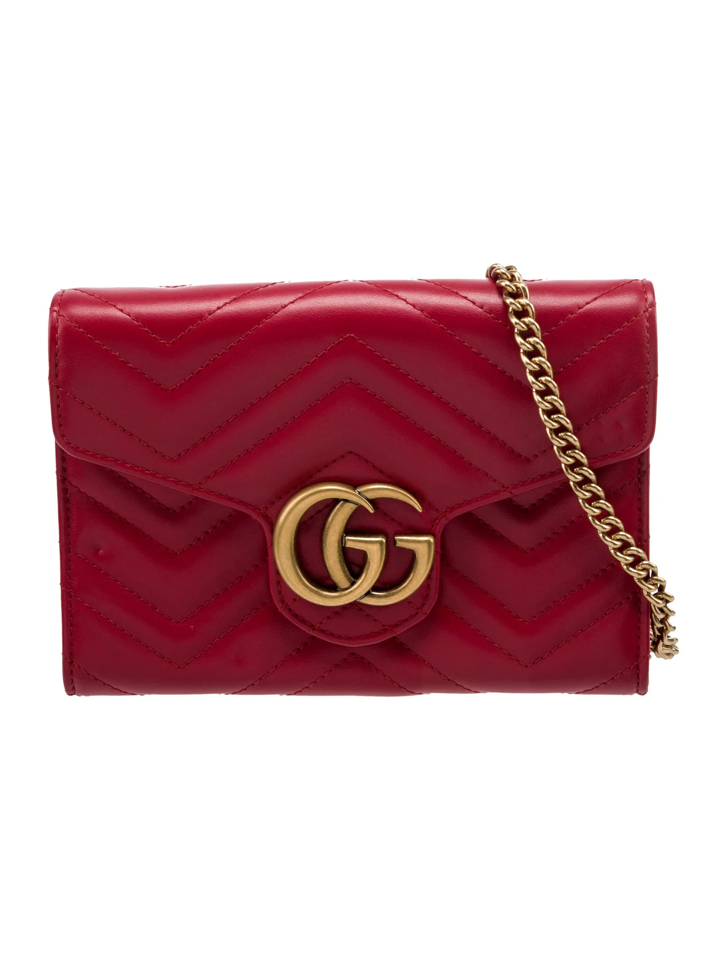 Mini Marmont Matelasse Wallet On Chain | The RealReal