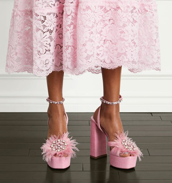 The Party Platform - Pink Feathers | Hill House Home