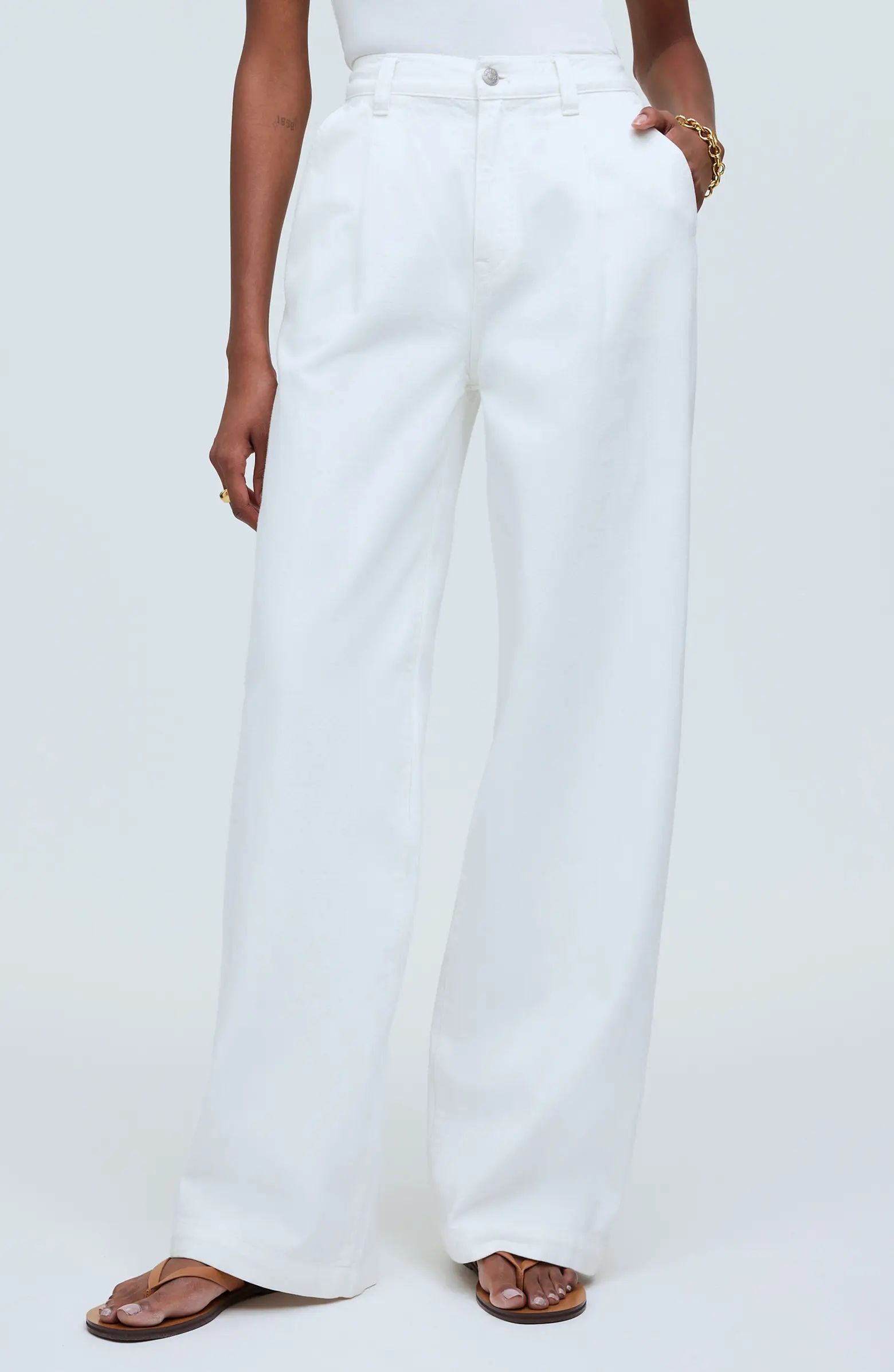 Madewell The Harlow High Waist Wide Leg Jeans | Nordstrom | Nordstrom