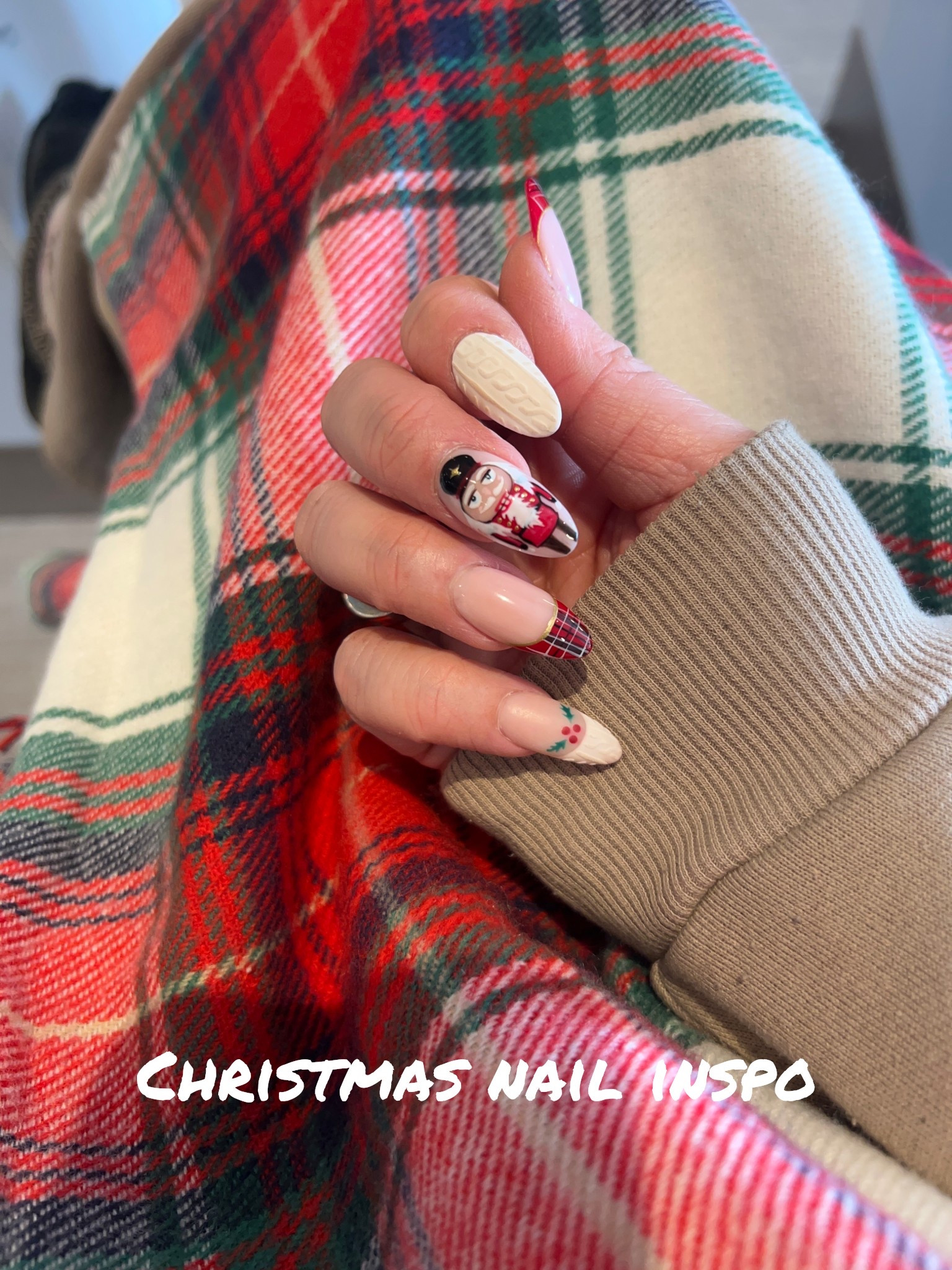 Christmas nail inspo, holiday nails, holiday scarf #LaidbackLuxeLife

Hey Beautiful! Feel free to comment on this post if you have any questions! 🫶🏽

Follow me for more fashion finds, beauty faves, lifestyle, home decor, sales and more! So glad you’re here!! XO, Karma

#LTKBeauty #LTKFindsUnder50 #LTKHoliday