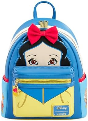 Loungefly Disney Snow White and the Seven Dwarfs Cosplay Womens Double Strap Shoulder Bag Purse | Amazon (US)