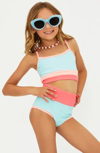 Kids' Little Eva Emmy Two-Piece Swimsuit | Nordstrom
