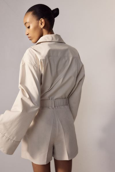 Linen-blend shorts | H&M (UK, MY, IN, SG, PH, TW, HK)