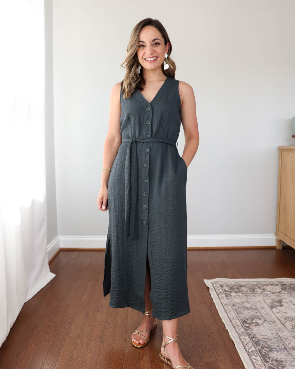 Simple, casual and petite-friendly dresses for Summer!

Outfit 1:
Blue gray dress (Kohl’s): petite xs
Gold sandals: tts 

Outfit 2:
Linen blend dress (BR Factory): Petite XXS
Straw bag (Quince)
Shoes (Sam Edelman): true to size

Outfit 3:
Blue and white dress (BR Factory): petite xxs - fully lined true to size. Soft linen blend. 
Shoes (Dolce Vita): true to size

My measurements for reference: I’m 4’10” and 105lbs. My bust, waist, and hip measurement is 32”, 24”, and 36”.

#LTKSeasonal #LTKSaleAlert #LTKPetite