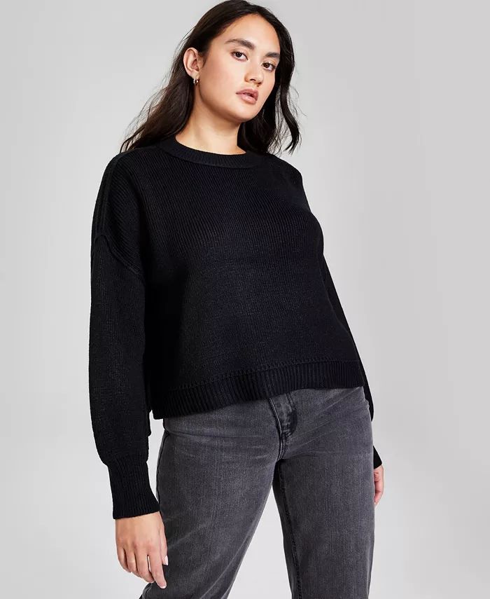 And Now This Women's Long-Sleeve Sweater, Created for Macy's - Macy's | Macy's