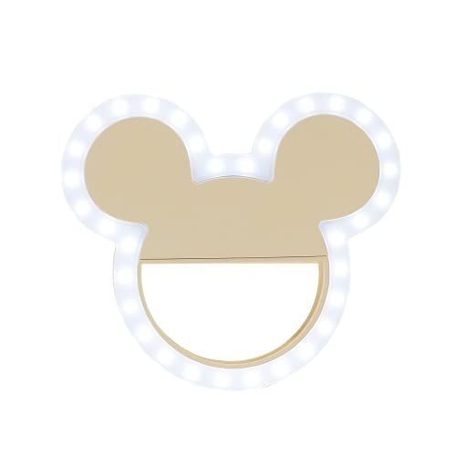 Impressions Mickey Mouse Glowme LED Beauty Selfie Ring Light with 3 Level Adjustable Brightness, Por | Amazon (US)