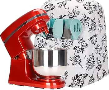 Kitchen Aid Mixer Cover,Stand Mixer Cover Compatible with 6-8 Quarts Kitchen Aid Hamilton Stand M... | Amazon (US)