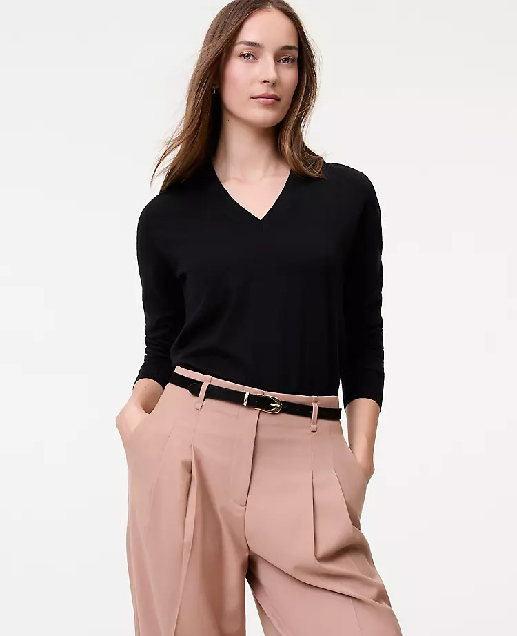 V-Neck Sweater | Ann Taylor