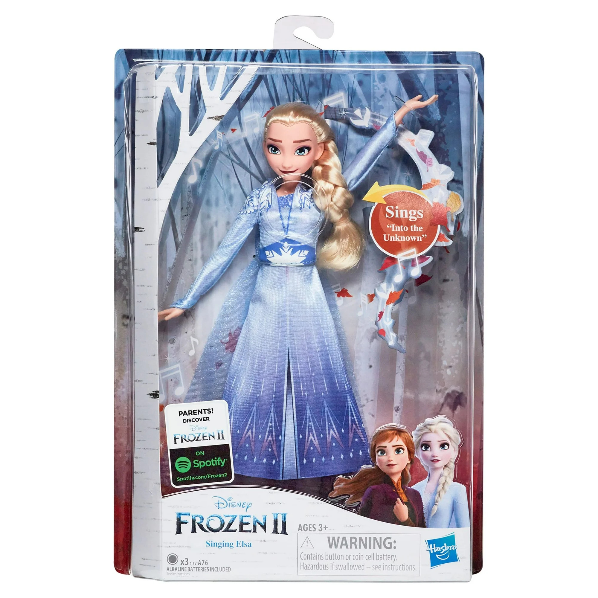 Disney Frozen 2 Singing Elsa Musical Fashion Doll, Includes Blue Dress | Walmart (US)