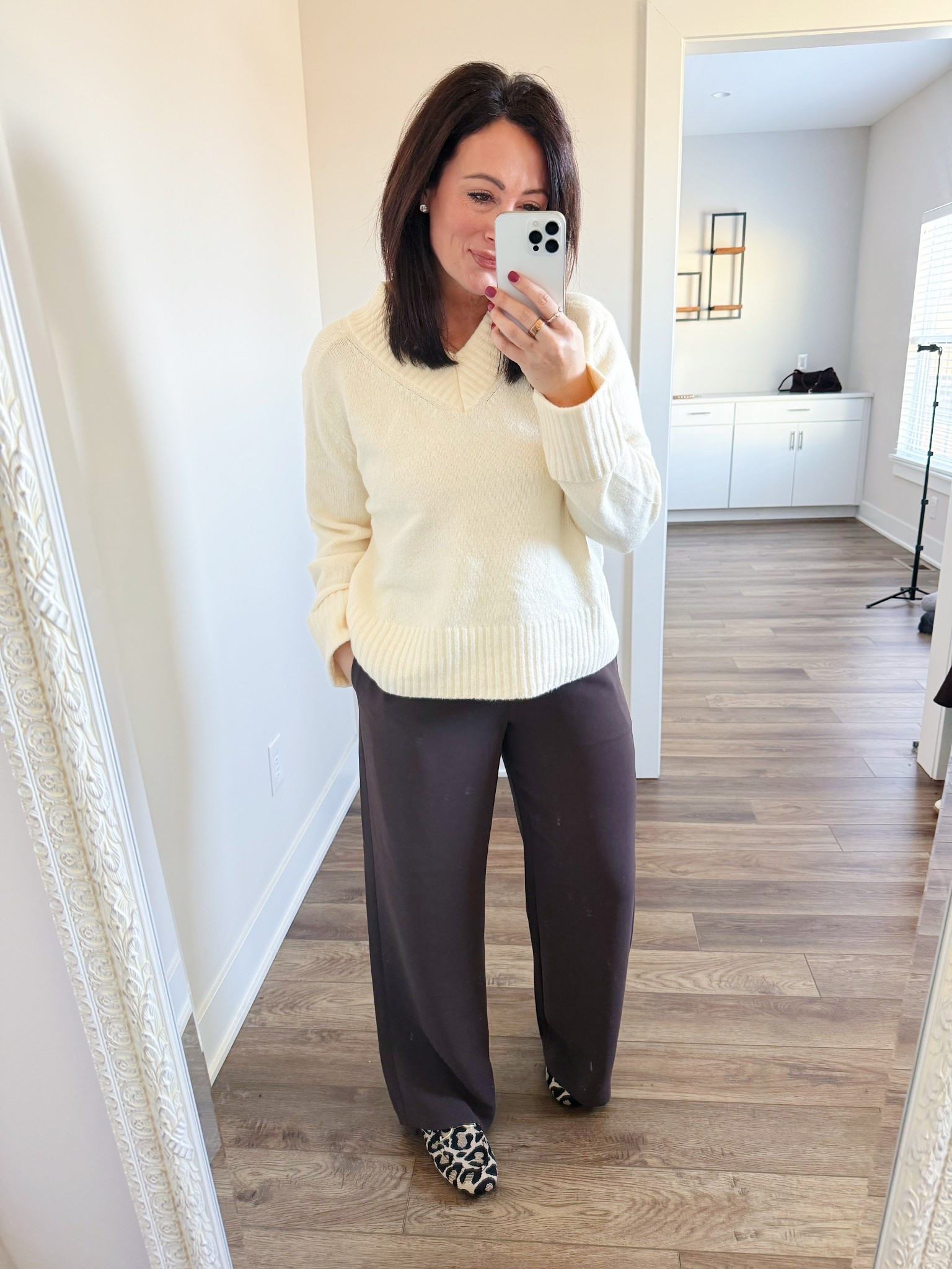 TARGET 🎯 TUESDAY 
• medium sweater - oversized 
• medium short pants - I’m 5’4


#LTKootd #LTKHoliday #LTKGiftGuide