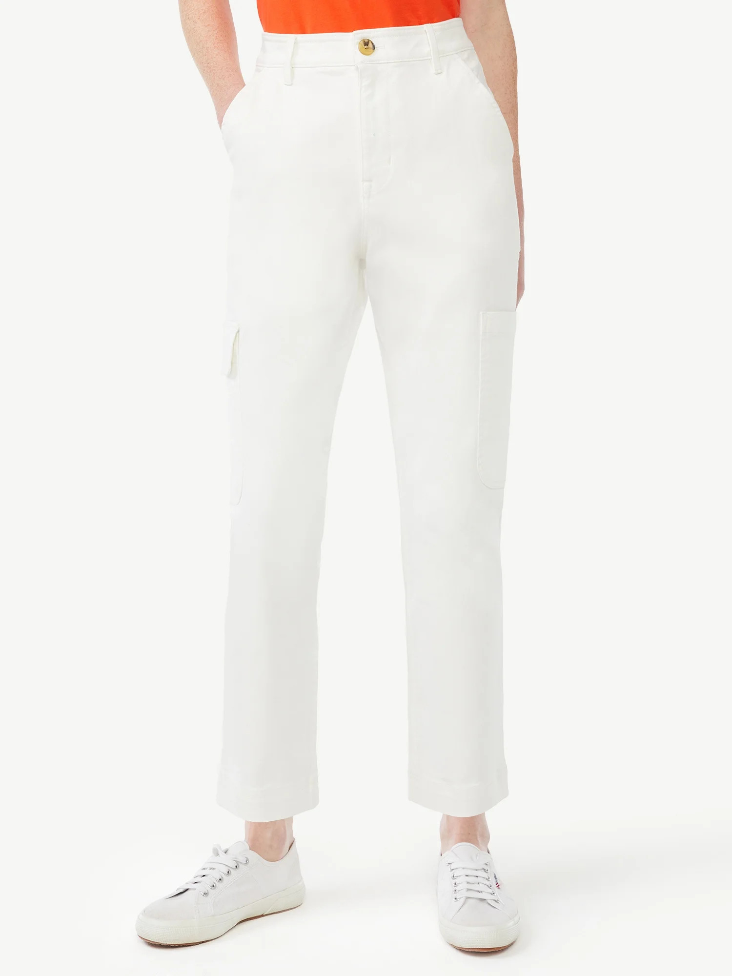 Free Assembly Women's Cargo Pants | Walmart (US)