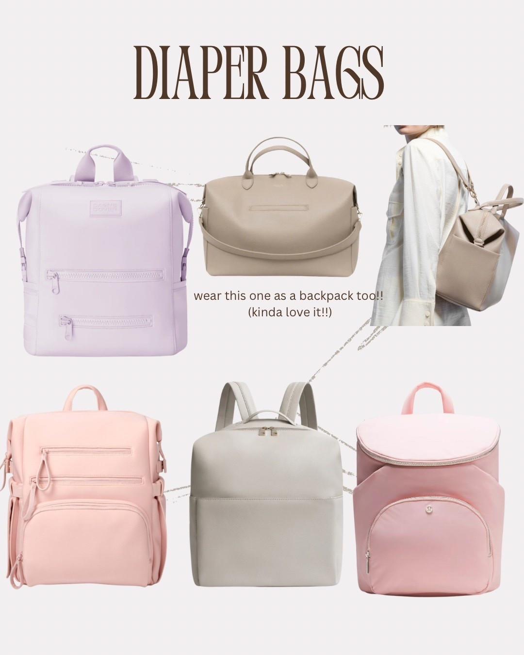 TOP 5 DIAPER RECOMMENDATIONS!! 

Diaper bag
Diaper bags
Mom to be 
Expecting 
Pregnant 
Diaper bags

#LTKBaby #LTKKids #LTKItBag