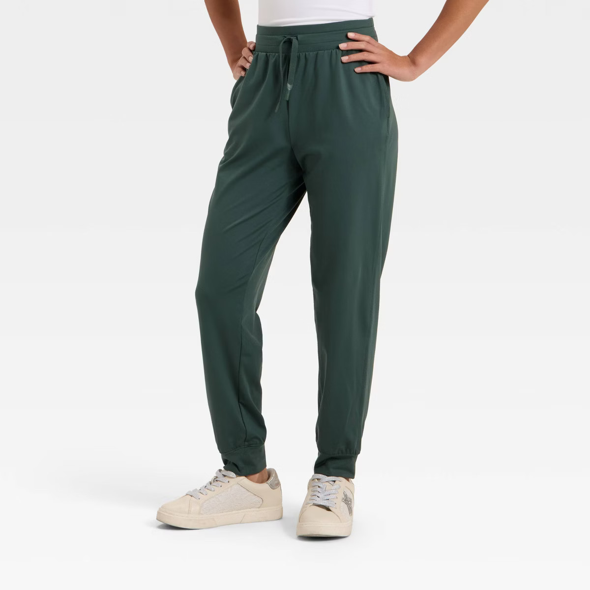 Girls' Soft Stretch Jogger Pants - All In Motion™ | Target