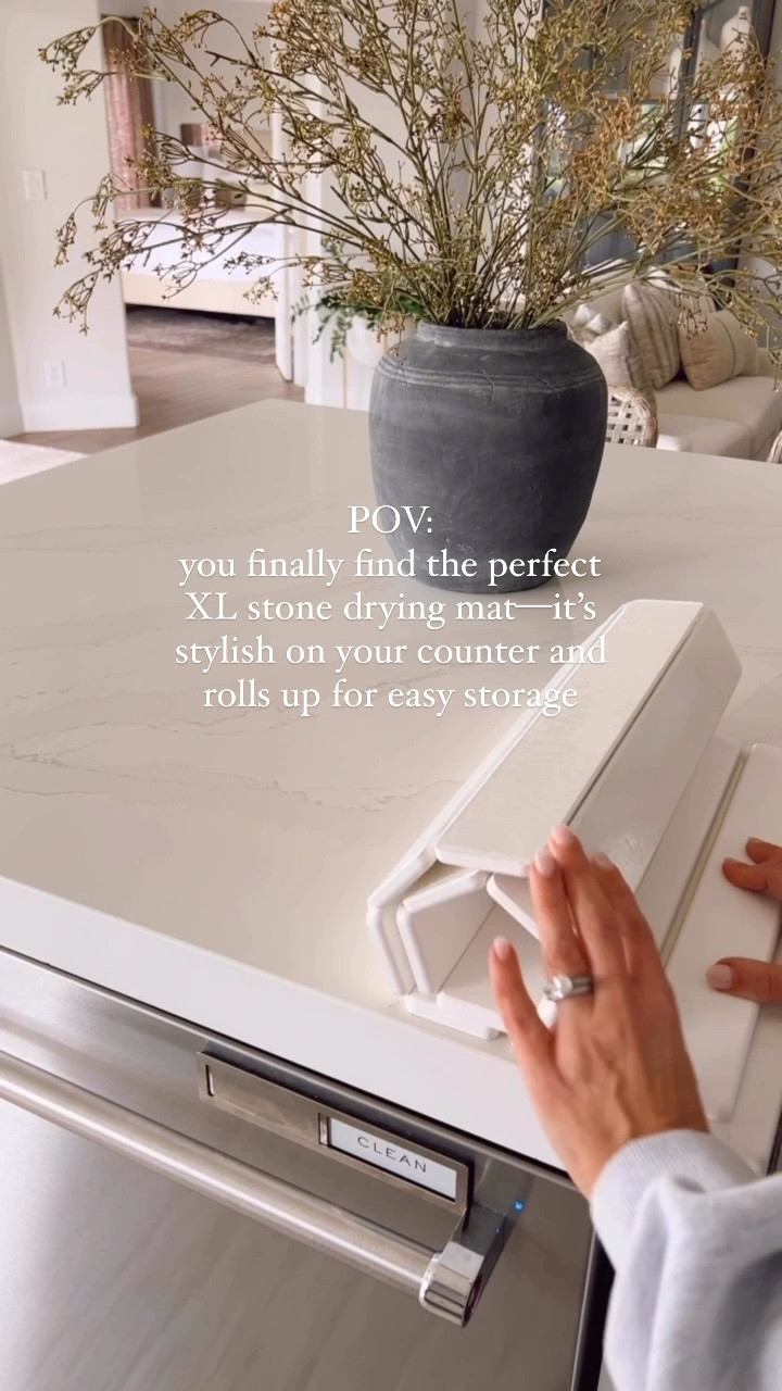 Amazon extra large quick drying stone mat! This stone mat is perfect for all the hand wash and looks pretty on your counter too. 
Amazon kitchen finds, stone drying mat, kitchen gadgets

#LTKFindsUnder50 #LTKHome