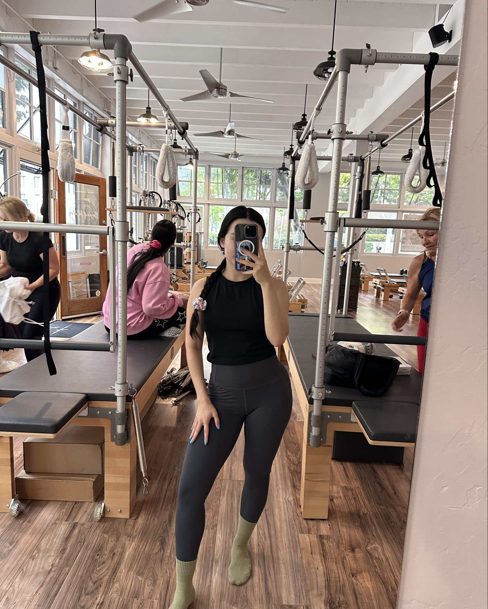 Love these comfy leggings for Pilates. And they have side pockets too!

#LTKFindsUnder100 #LTKActive #LTKStyleTip