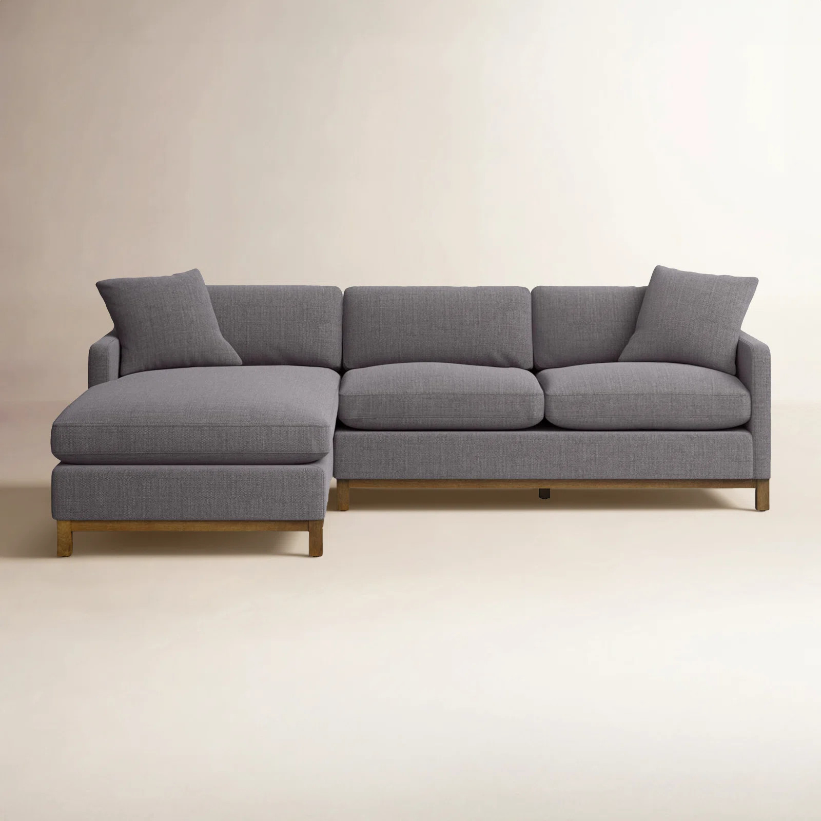 Cami 2 - Piece Upholstered Chaise Sectional | Wayfair North America