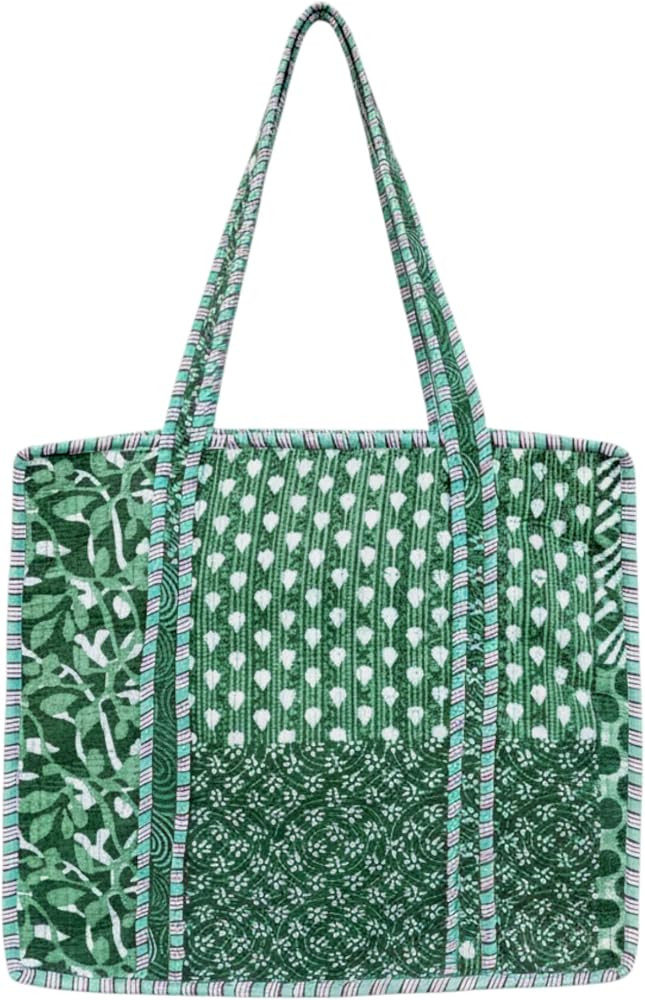 COTSILER Women Tote Bags Lightweight 18x16 Zipper Travel Bag Purse Cotton Shoulder Tote Bags For ... | Amazon (US)