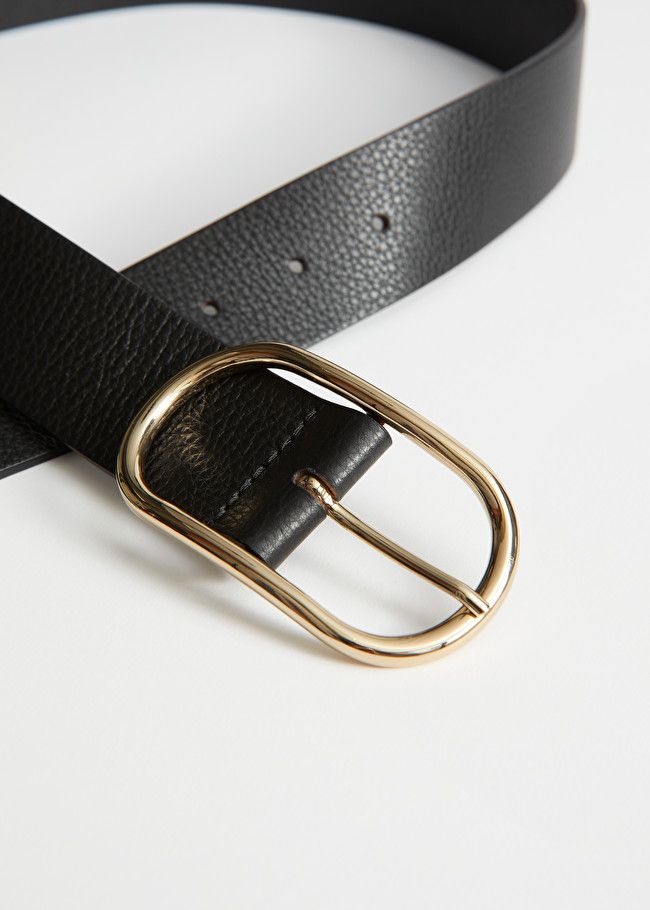 Oval Buckled Leather Belt | & Other Stories (EU + UK)