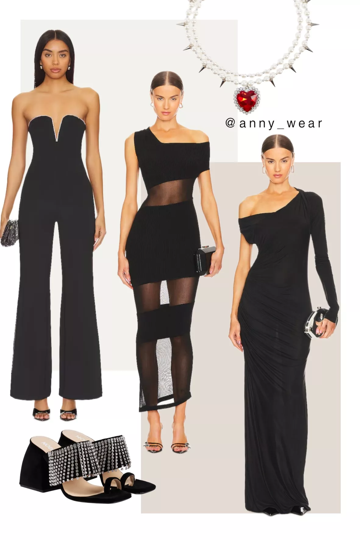 Crystal Scuba Jumpsuit in Black001 curated on LTK