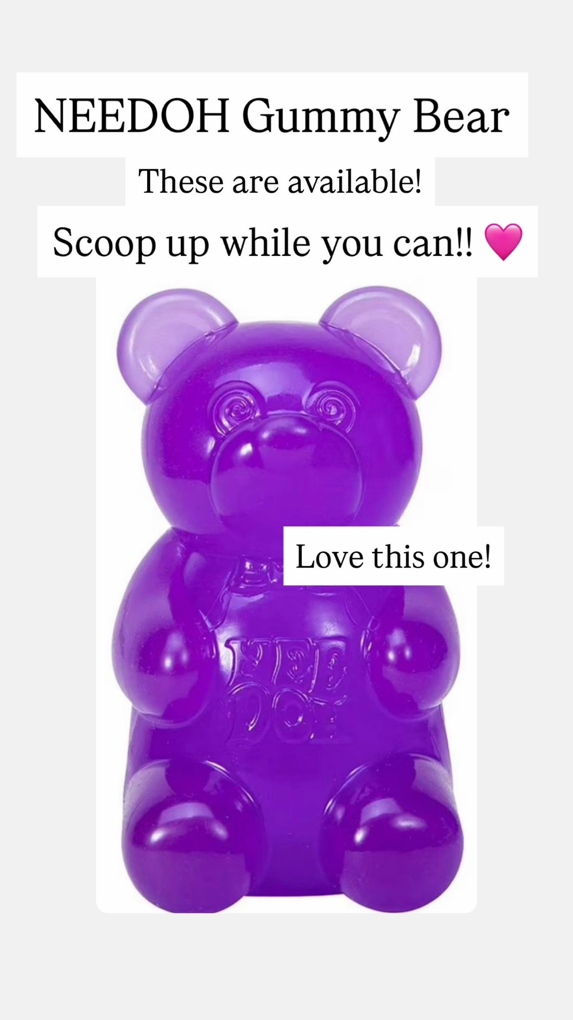 NEEDOH gummy bear

#LTKKids