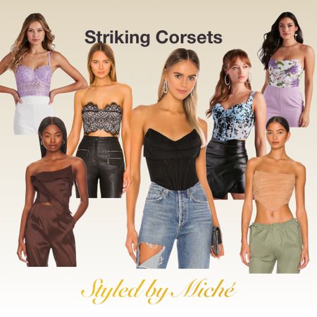 Cutest Corset Tops 

Under jackets or in their own these are must haves for spring 2023

#fashionover30  #over30fashion #over40fashion #tops #corset 

#LTKSeasonal #LTKworkwear #LTKwedding