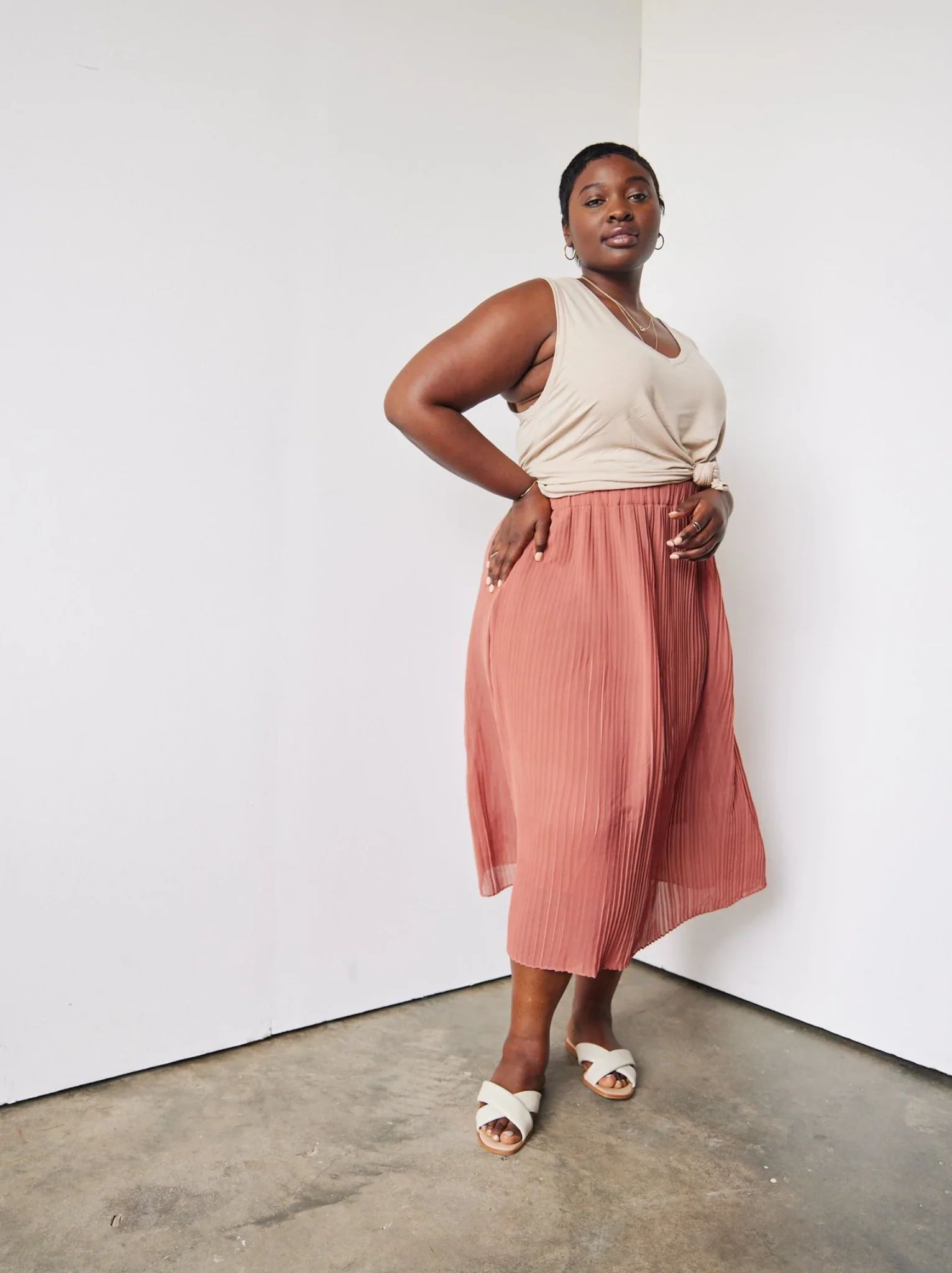 Bessie Pleated Skirt | ABLE Clothing