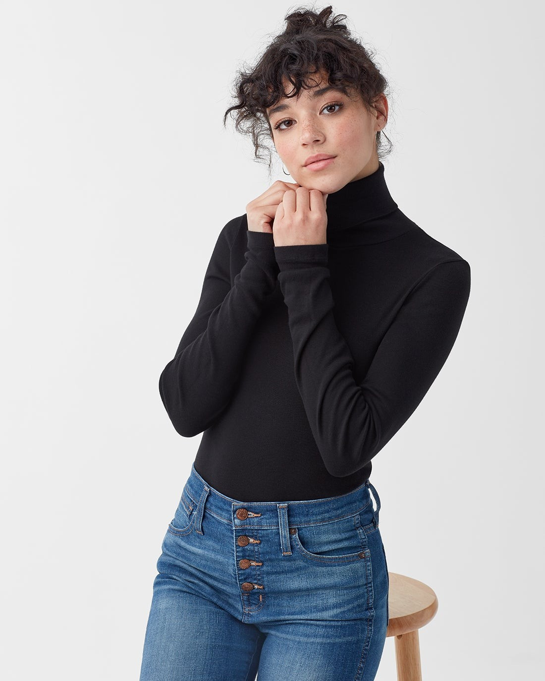 1X1 Slim Turtleneck | Splendid