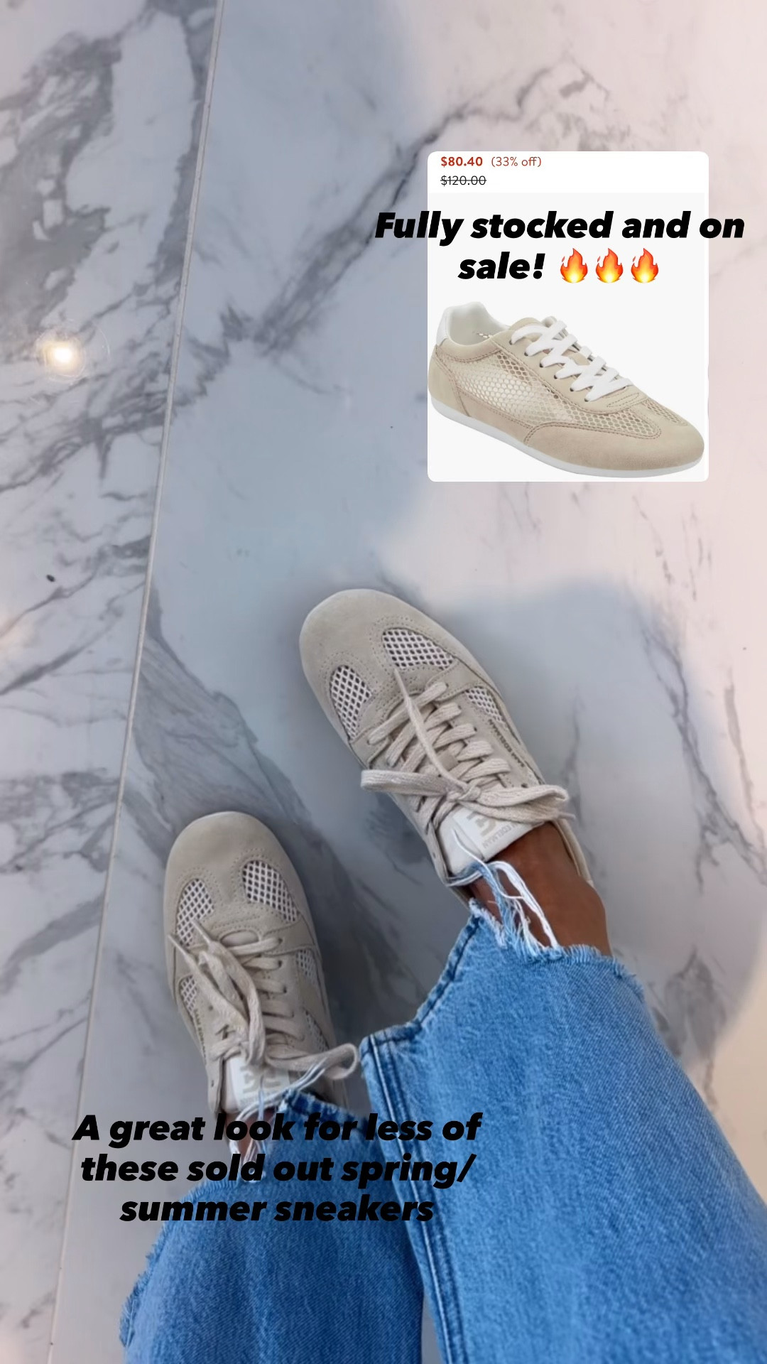 Such a great look for less of these super popular sneakers! 🔥🔥🔥