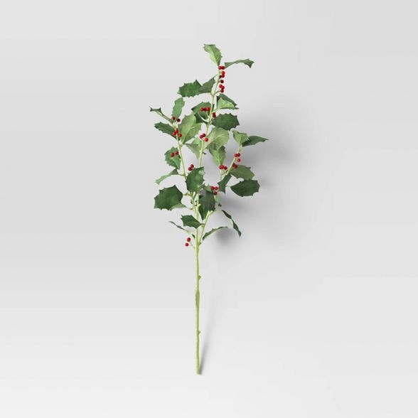 Holly Stem Plant Arrangement - Threshold&#8482; | Target