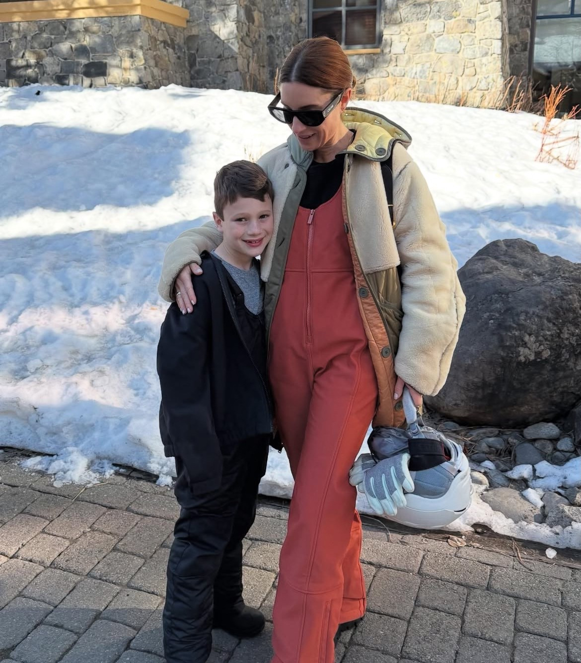 Snow day! with the cutest mini ski bunny crew… My jacket is from Marfa but out of stock so I added some similar options!