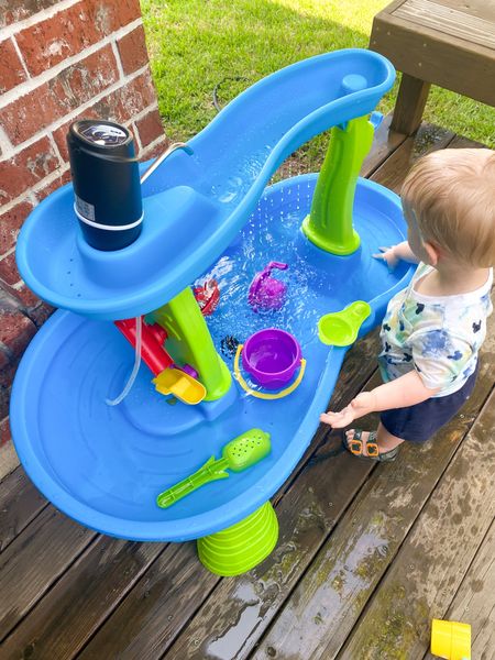 Mom hack: add this water dispenser to your child’s water table so you don’t have to be the one filling the top with water! USB charged and water play safe  

#LTKkids #LTKswim #LTKSeasonal