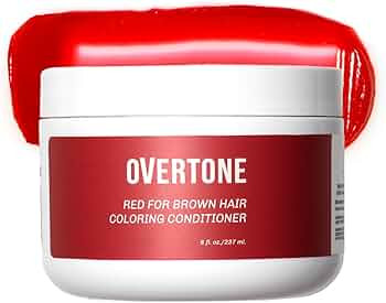 oVertone Haircare Color Depositing Conditioner - 8 oz Semi Permanent Hair Color with Shea Butter ... | Amazon (US)