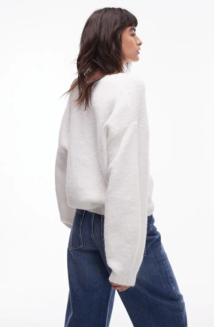 Oversize V-Neck Sweater | Nordstrom
