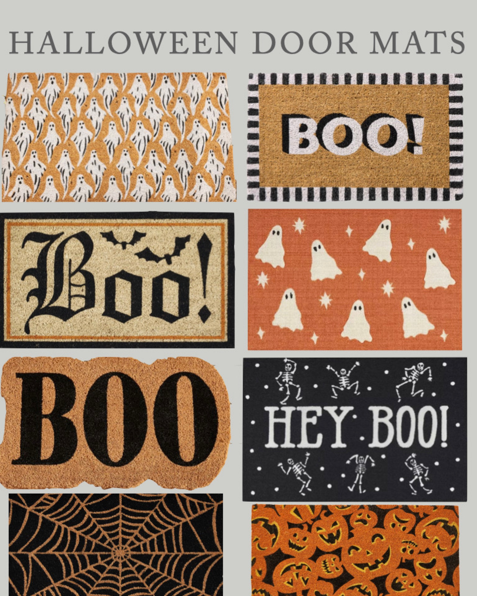 Halloween doormats! These are some of my favorites for the season. Some are also on sale for Labor Day! 👻🎃

Amazon find, Target find, fall decor, Halloween decor, Labor Day sale

#LTKsalealert #LTKSeasonal #LTKhome